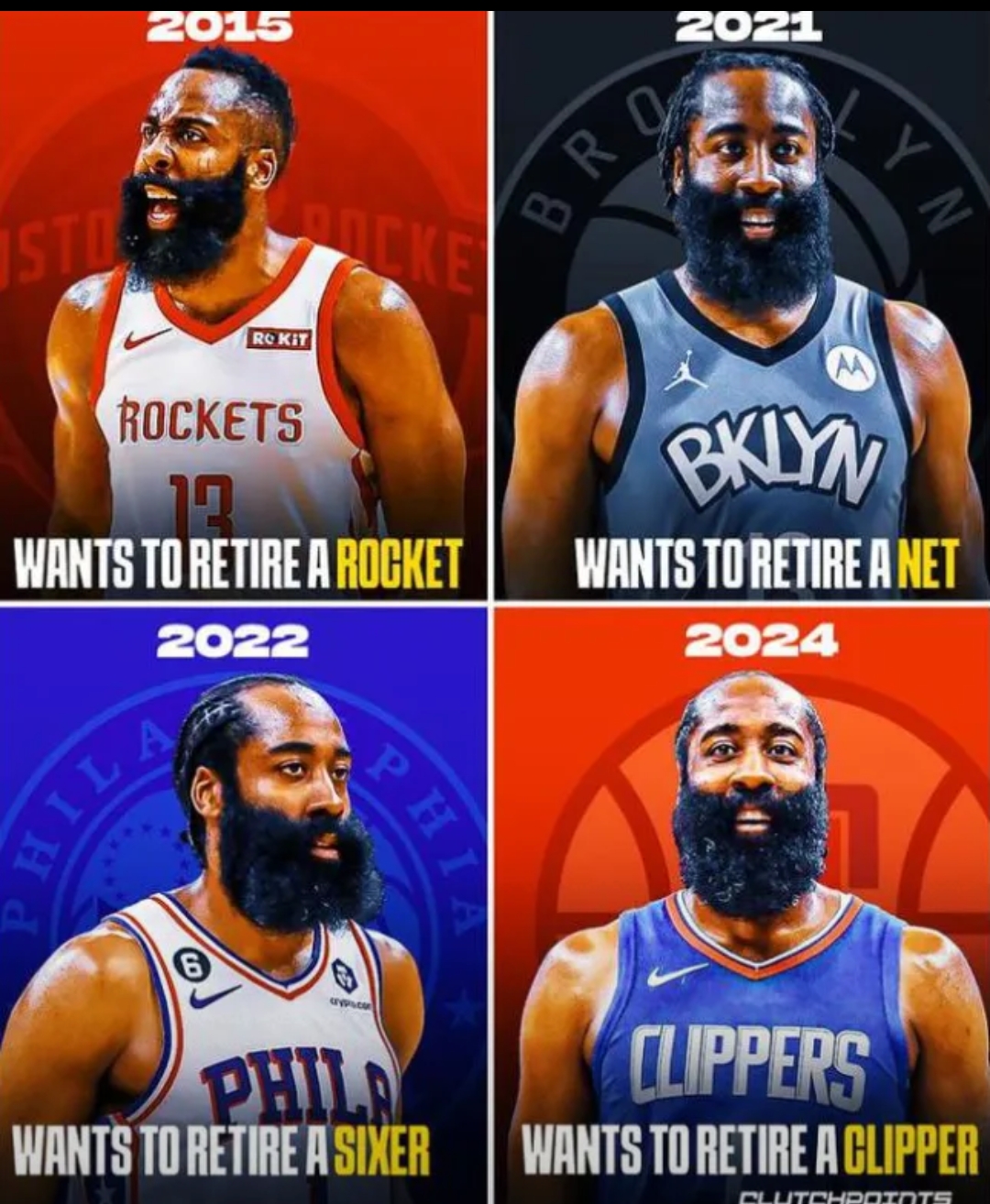 哈登陷入低谷，老鹰连败，逆转取胜球队命运悬念！